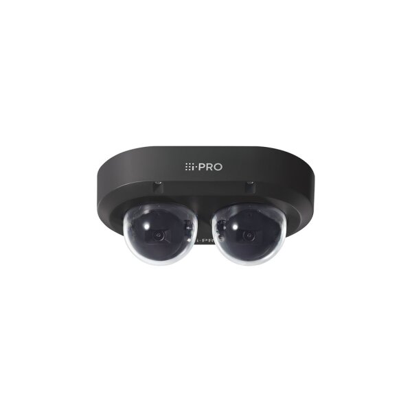 i-PRO WV-S85702-F3L1V Netzwerk Multisensor Kamera S-Serie, 2x8MP@15fps, 3,1mm AI, IK10, IP66/IP67, out,black