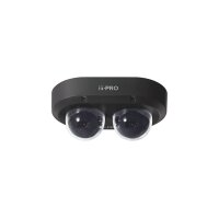 i-PRO WV-S85702-F3L1V Netzwerk Multisensor Kamera S-Serie, 2x8MP@15fps, 3,1mm AI, IK10, IP66/IP67, out,black