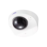 i-PRO WV-U31401-F2LGV Netzwerk Compact Dome U-Serie, 4MP@30fps, 2,4mm IR, smoked, in