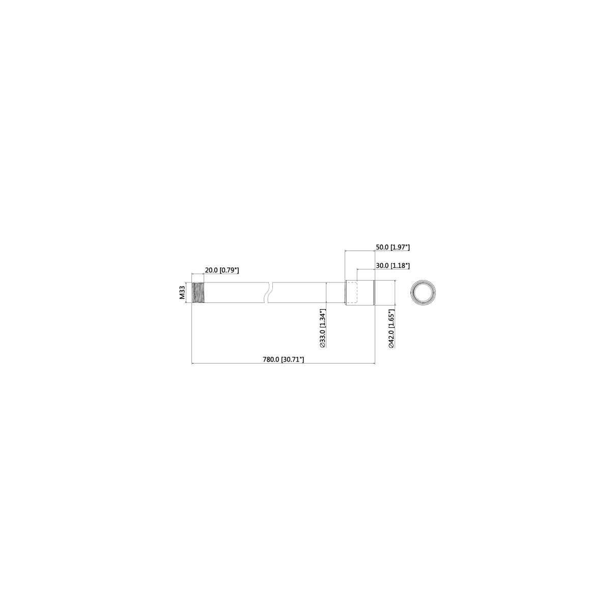 Dahua - PFA117-Black - Zubehör - Ve box