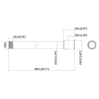 Dahua - PFA117-Black - Zubehör - Verlängerung
