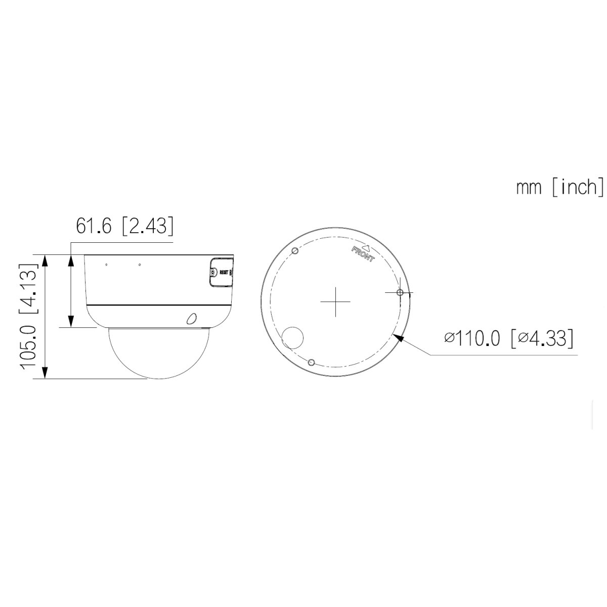 Dahua - PFB5204C - Zubehör - Decken box