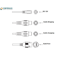 Dahua - IPC-HUM4431SP-L4-0280B-S3 - IP - Lochkamera