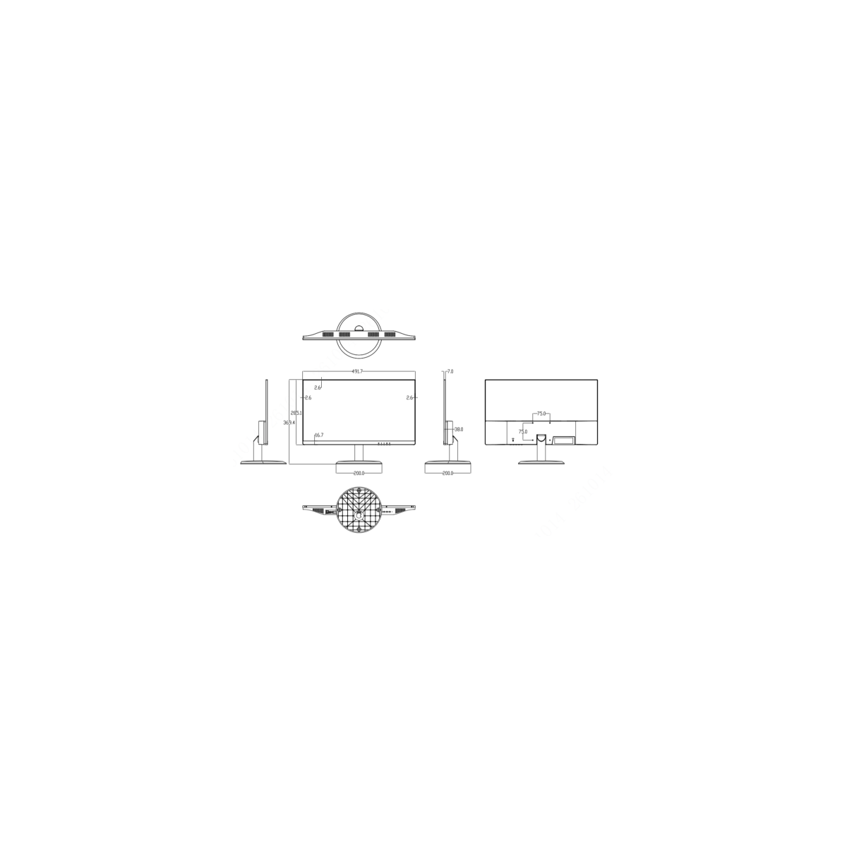 Dahua - LM22-H200-B4-V2 - 21.45" Fu box