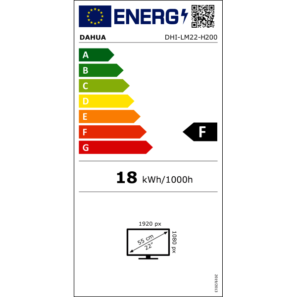 Dahua - LM22-H200-B4-V2 - 21.45" Full-HD Monitor