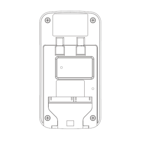 Dahua - VTO2111D-P-S3 - Kamera - PoE