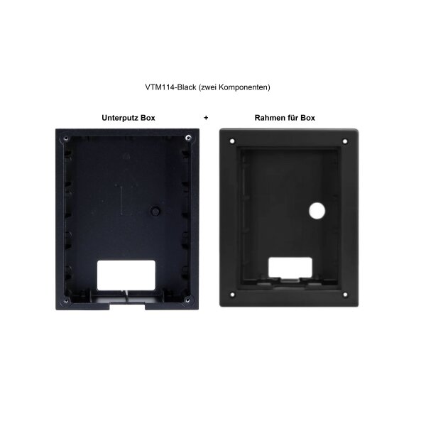 Dahua - VTO2202F-P-S3-Black - Kamera - Hybrid