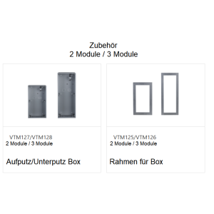 Dahua - VTO4202F-P1 - Kamera Modul 1 Knopf - Hybrid