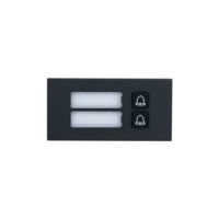 Dahua - VTO4202FB-MB2 - 2 Knopf Modul - Black