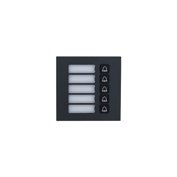 Dahua - VTO4202FB-MB5 - 5 Knopf Modul-Black