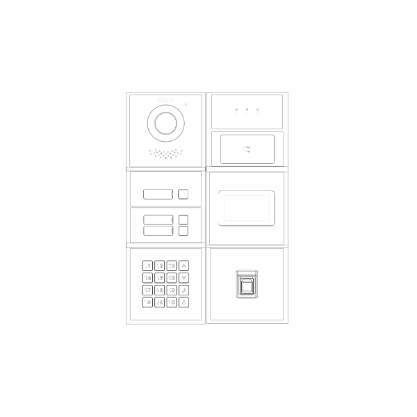 Dahua - VTO4202FB-MR - RFID Karten Modul - Black