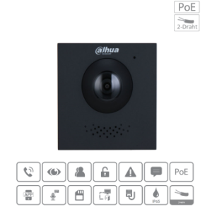 Dahua - VTO4202FB-P-S3 - Kamera Modul - Hybrid - Black