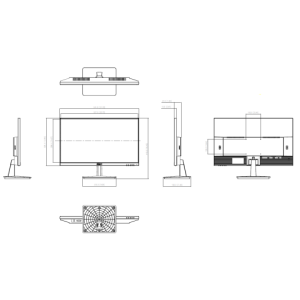 Dahua - LM24-H200-B4-V2 - 23,8" Full-HD Monitor
