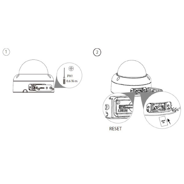 Dahua - IPC-HDBW3449EP-S-IL-0280B - IP - Dome