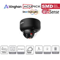 Dahua - IPC-HDBW3449EP-S-IL-0280B-Black - IP - Dome