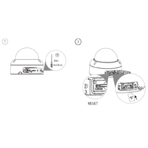 Dahua - IPC-HDBW3849EP-S-IL-0280B - IP - Dome