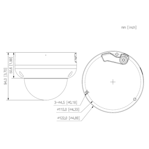 Dahua - IPC-HDBW3849RP-ZS-IL - IP - Dome