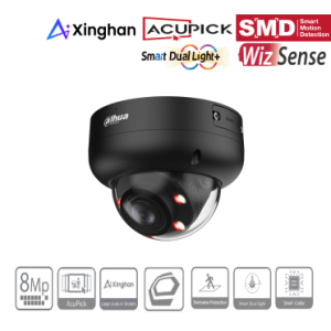 Dahua - IPC-HDBW3849RP-ZS-IL-Black - IP - Dome