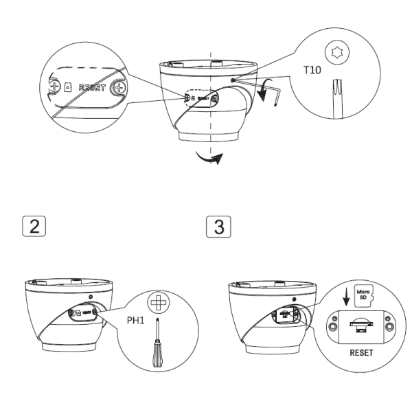 Dahua - IPC-HDW3449TP-ZS-IL -IP - Eyeball