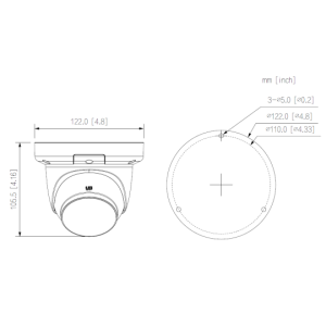 Dahua - IPC-HDW3849QMP-S-IL-0280B - IP - Eyeball