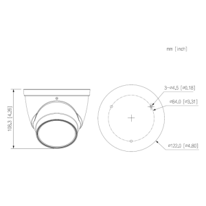 Dahua - IPC-HDW3849TP-ZS-IL -IP - Eyeball