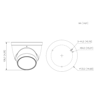 Dahua - IPC-HDW3849TP-ZS-IL -IP - Eyeball