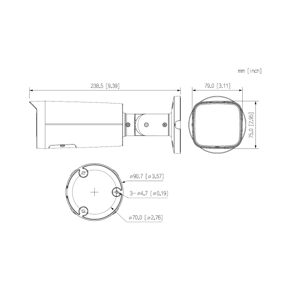 Dahua - IPC-HFW3849TP-ZS-IL-Black - IP - Bullet