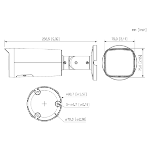 Dahua - IPC-HFW3849TP-ZS-IL-Black - IP - Bullet