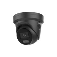 Hikvision DS-2CD23126G3-IS2UY/SL(2.8)eFO-STDBLACK Netzwerk Fix Turret Kamera, 12MP, 2,8mm, DarkFighter, AcuSense, Stroboskoplicht, Infrarot, Mic, IP67, schwarz