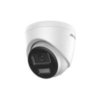 Hikvision DS-2CD1383G2-LIUF(2.8mm)(O-STD) Netzwerk Turret Kamera, 8MP, 2,8mm, Mic, IR, Weißlicht, IP67, weiß