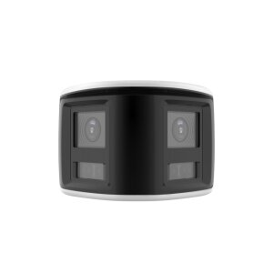 Hikvision DS-2CD2T43G2P-LISU/SL(180°)(O-STD)/BLACK Netzwerk Panorama Bullet Kamera, 4MP, 180° Sichtfeld, Mic, IR, Weißlicht, IP67, schwarz