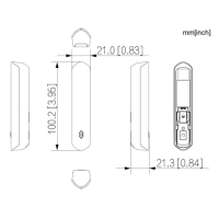 Dahua - ARD324-W2(868) - Alarm - Türkontakt - Plus