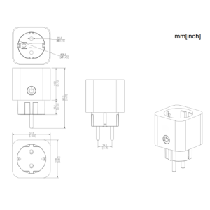 Dahua - ICS1-W2(868) - Alarm - Smarte Steckdose