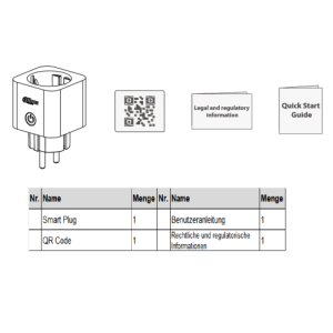 Dahua - ICS1-W2(868) - Alarm - Smarte Steckdose