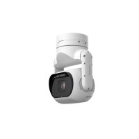 Hanwha Vision TNP-A9430RWB "1/1.8"" 8MP AI PTZ-Kamera für robuste Anwendungen, Motorzoom Objektiv 43x, 6,5-253,5mm, HPoE, IR-LED, IP66/IP68, IK10, NEMA4X, schwarz"