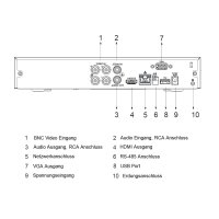 Dahua - XVR5104HS-4KL-I3/T - XVR - 4 Kanal