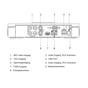 Dahua - XVR5104C-4KL-I3/T - XVR - 4 Kanal