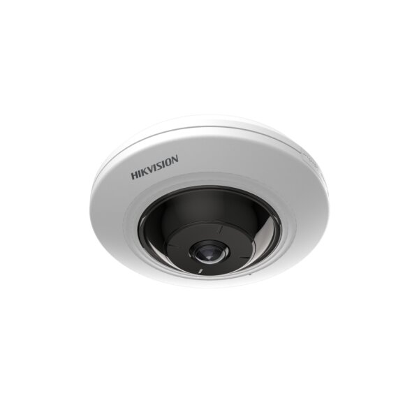 Hikvision DS-2CD3956G2-IS(1.05mm)(O-STD) Netzwerk Fix Dome Fisheye Kamera, 5MP, 1,05mm, Mic, IR, Indoor