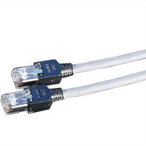 DRAKA Patchkabel Cat.5e (Class D) SF/UTP, UC300, LSOH, grau, 1 m