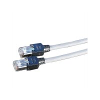 DÄTWYLER Patchkabel Cat.5e (Class D) S/UTP, CU 5502 flex PVC, Hirose TM11, grau, 1 m