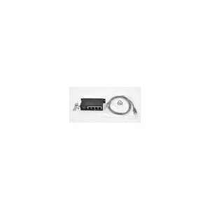 EXSYS EX-1330M USB 3.0/3.1 Gen1 zu 4 x Ethernet 1Gigabit Din-Rail