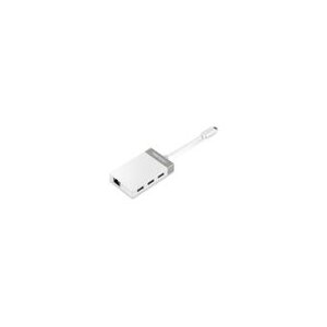 TRENDnet TUC-ETGH3 USB-C to Gigabit Ethernet Adapter + USB Hub