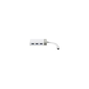 TRENDnet TUC-ETGH3 USB-C to Gigabit Ethernet Adapter + USB Hub