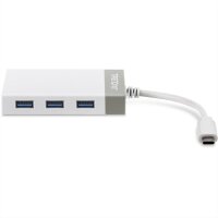 TRENDnet TUC-ETGH3 USB-C to Gigabit Ethernet Adapter + USB Hub