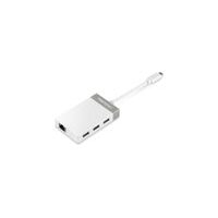 TRENDnet TUC-ETGH3 USB-C to Gigabit Ethernet Adapter + USB Hub