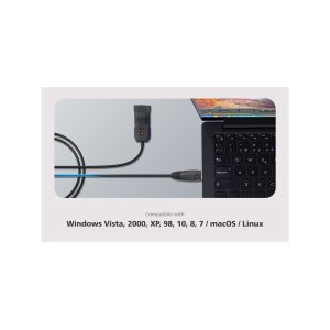 ATEN UC232BF USB to RJ-45 (RS-232) Console Adapter (FTDI), 1,2 m