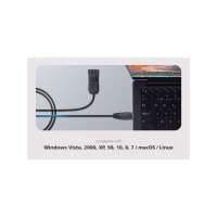 ATEN UC232BF USB to RJ-45 (RS-232) Console Adapter (FTDI), 1,2 m