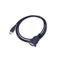 EXSYS EX-13001 USB 2.0 zu 1 x Seriell RS-232 Kabel mit 9 Pin Stecker FTDI Chip-Set