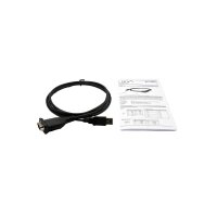 EXSYS EX-13002 USB 2.0 zu 1 x Seriell RS-232 Kabel mit 9 Pin Stecker Prolific Chip-Set