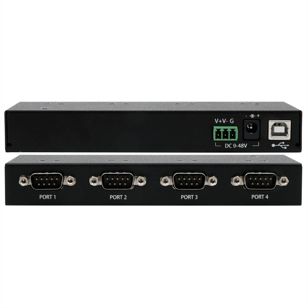 EXSYS EX-13074HM USB 2.0 zu 4 x Seriell RS-232 Ports...